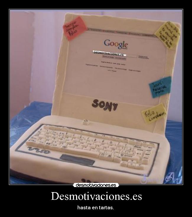 Desmotivaciones.es - hasta en tartas.