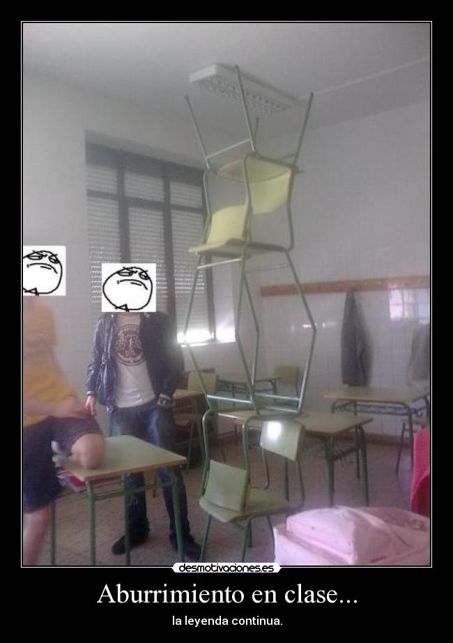 Aburrimiento en clase... - 