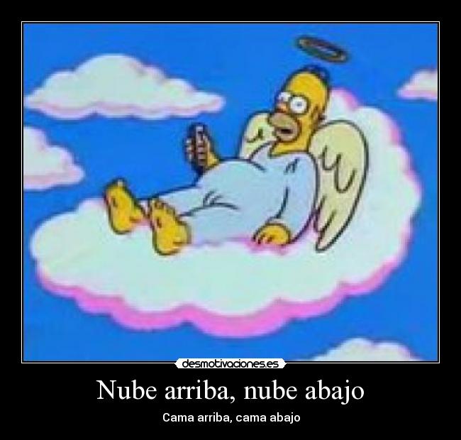 carteles nube arriba desmotivaciones