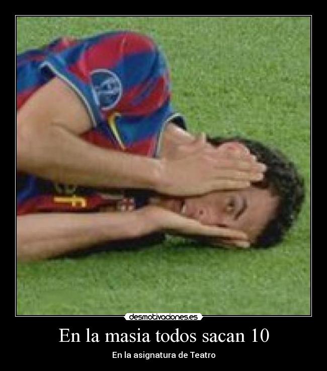 En la masia todos sacan 10 -