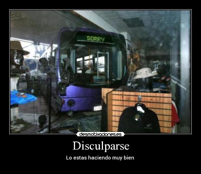 Disculparse - 