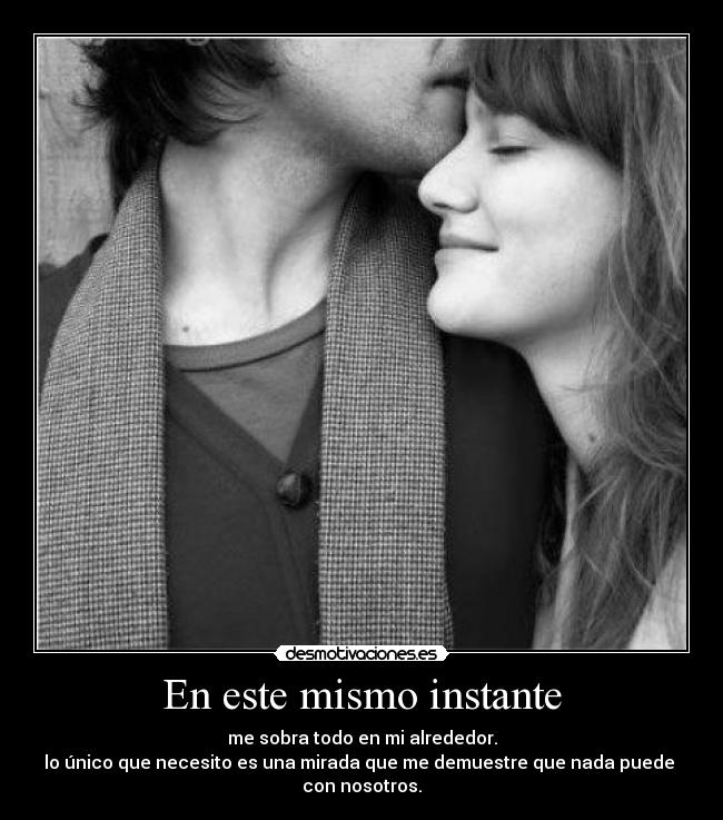 En este mismo instante -