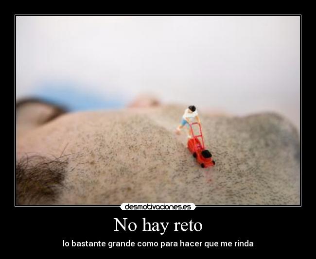 No hay reto -