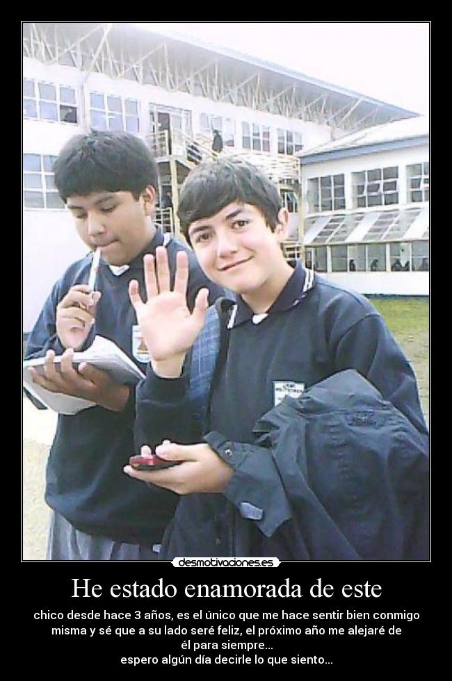 He estado enamorada de este -