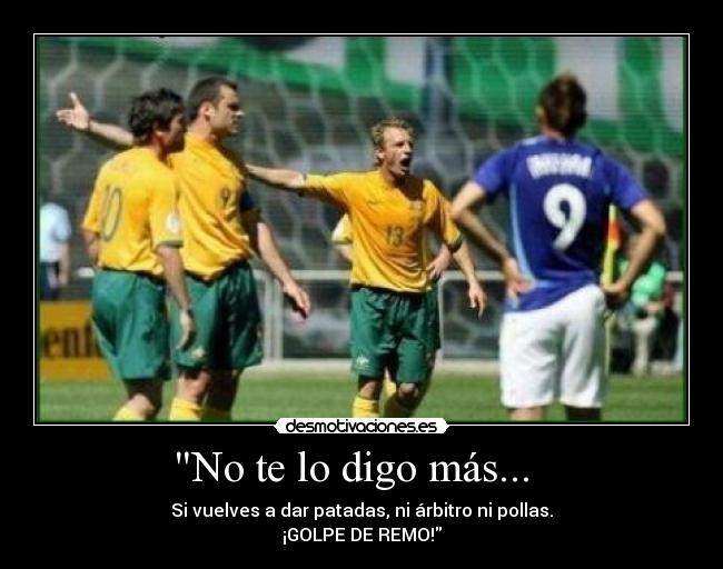 carteles golpe remo desmotivaciones