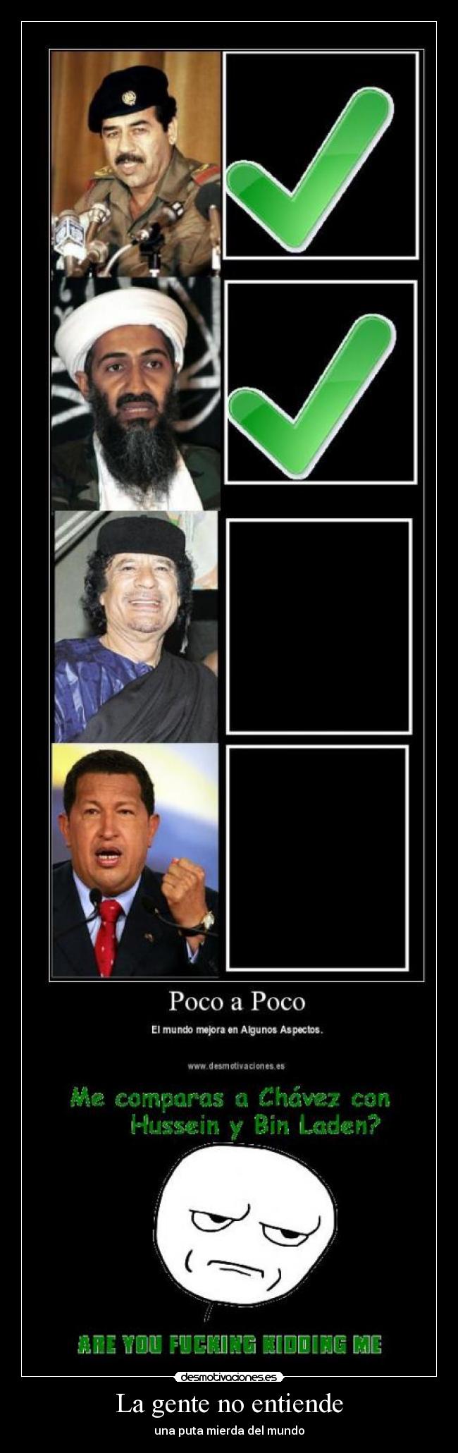 La gente no entiende - 