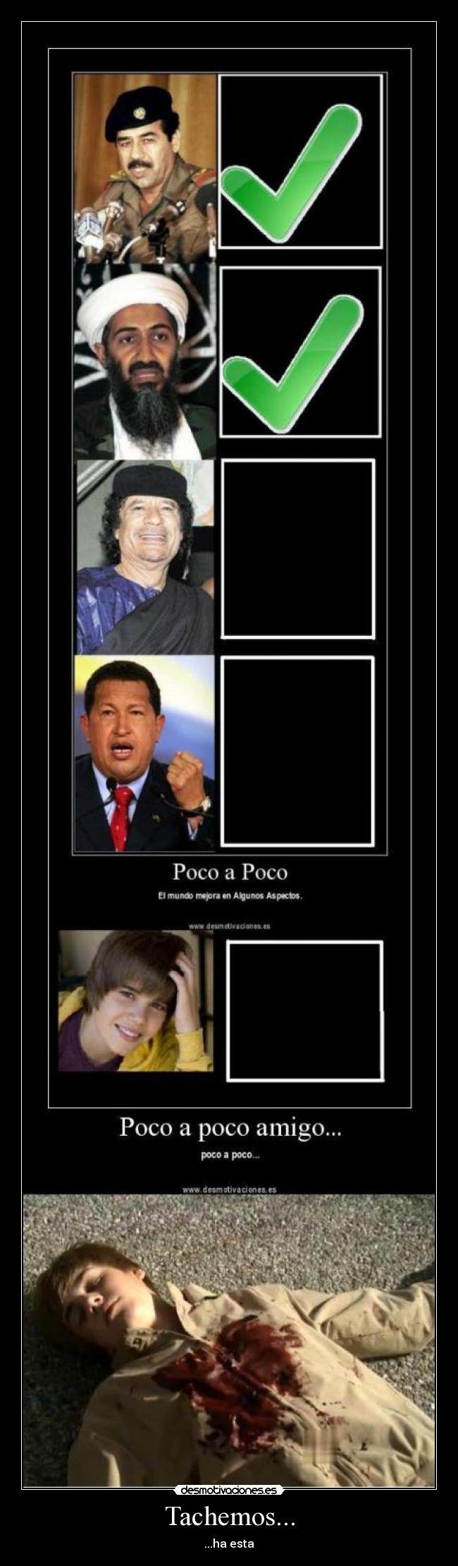 Tachemos... - ...ha esta