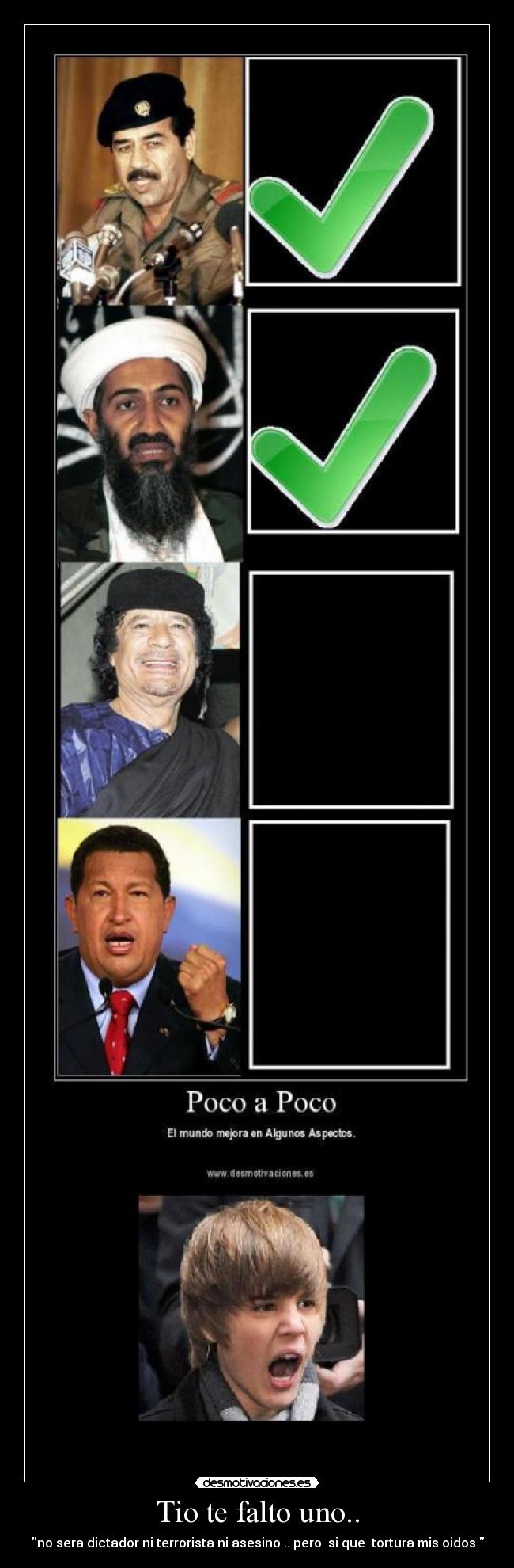 Tio te falto uno.. - 