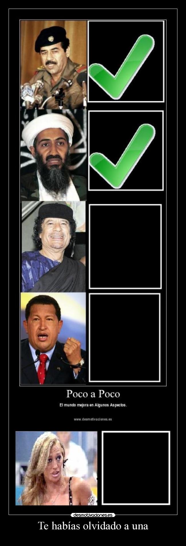 Te habías olvidado a una - 