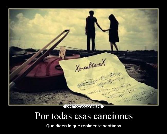 Por todas esas canciones - 