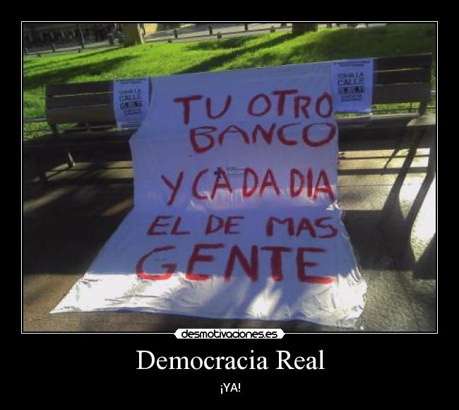 Democracia Real - ¡YA!