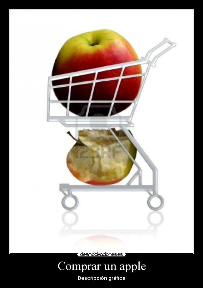 Comprar un apple - Descripción gráfica