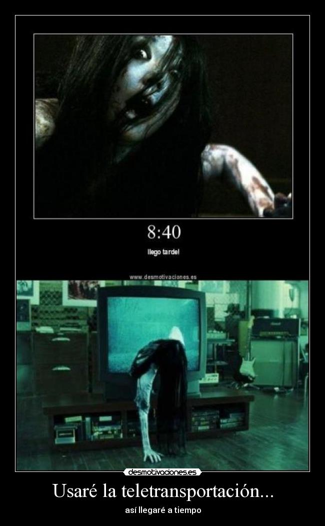 Usaré la teletransportación... - 