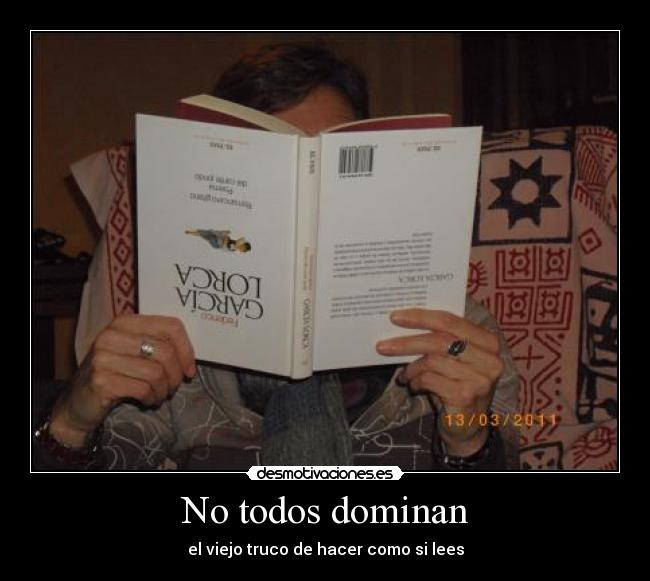 No todos dominan -