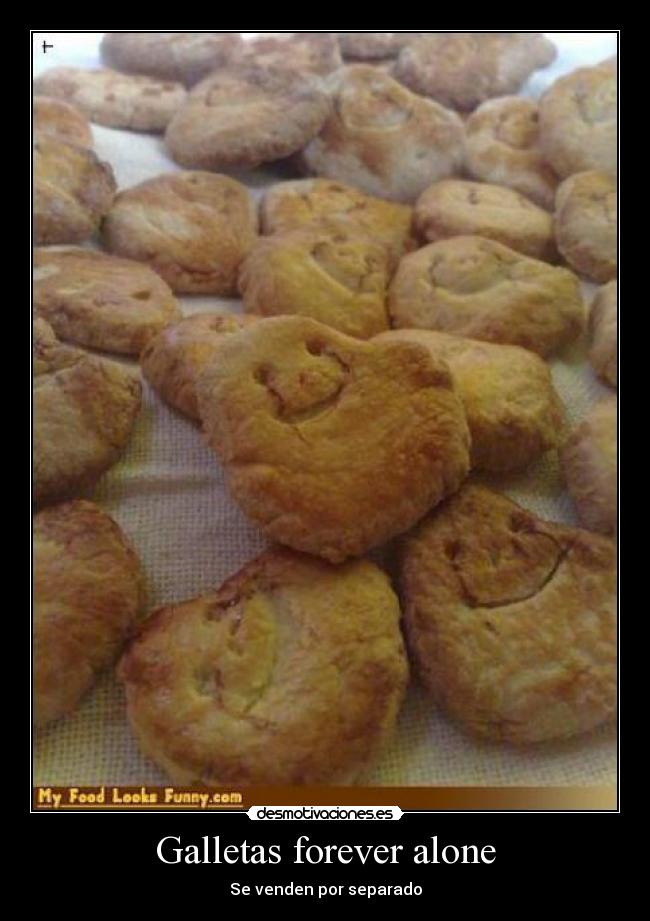 Galletas forever alone - 