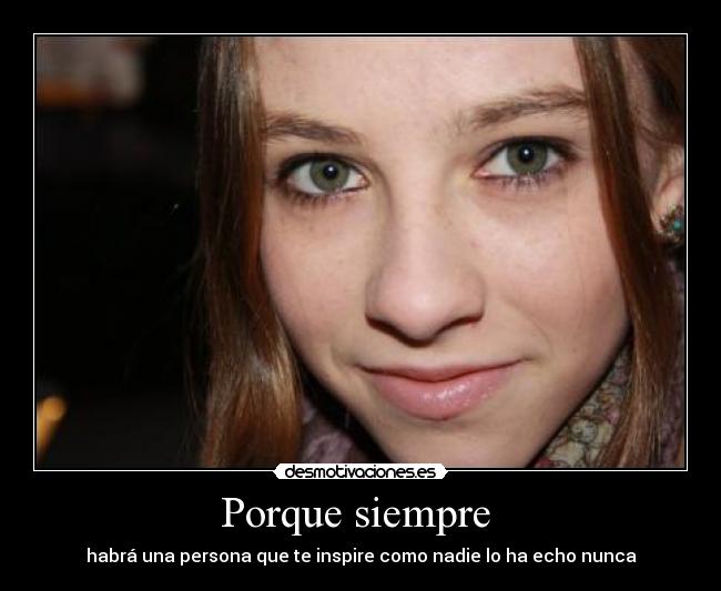 Porque siempre  - 