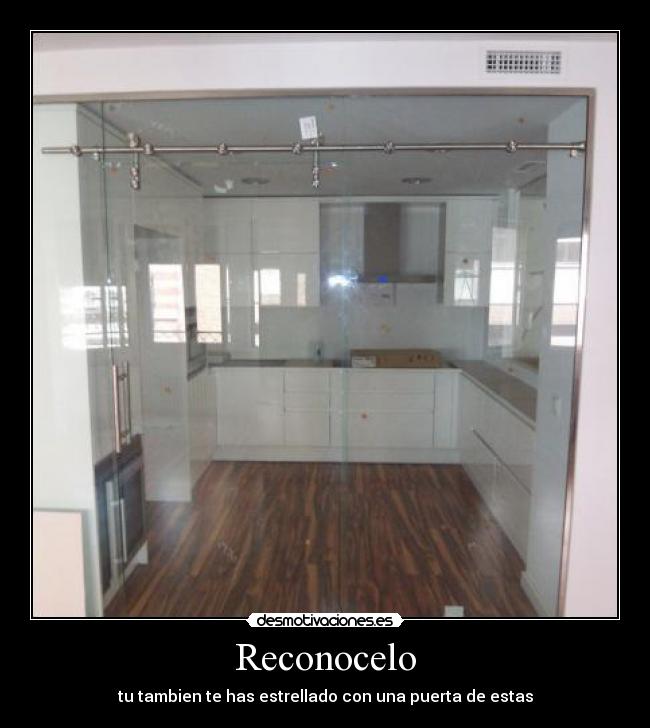 Reconocelo - tu tambien te has estrellado con una puerta de estas