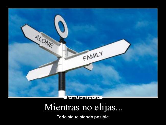 carteles elegir posible desmotivaciones