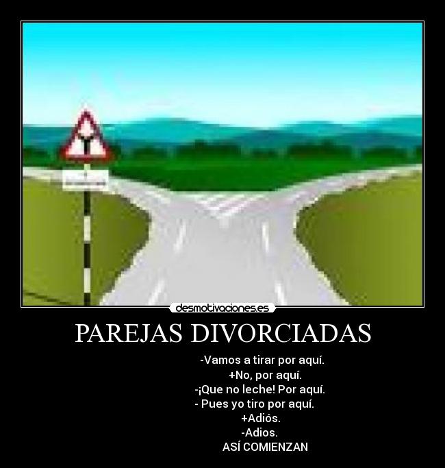 PAREJAS DIVORCIADAS -