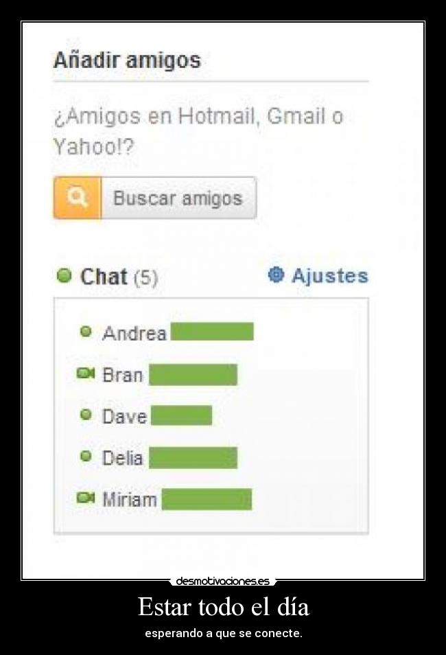 Estar todo el día - 