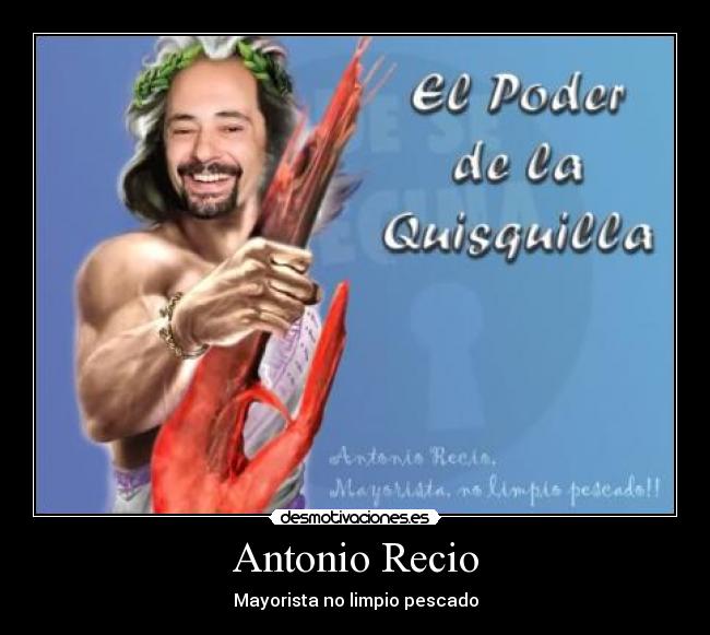 Antonio Recio - Mayorista no limpio pescado