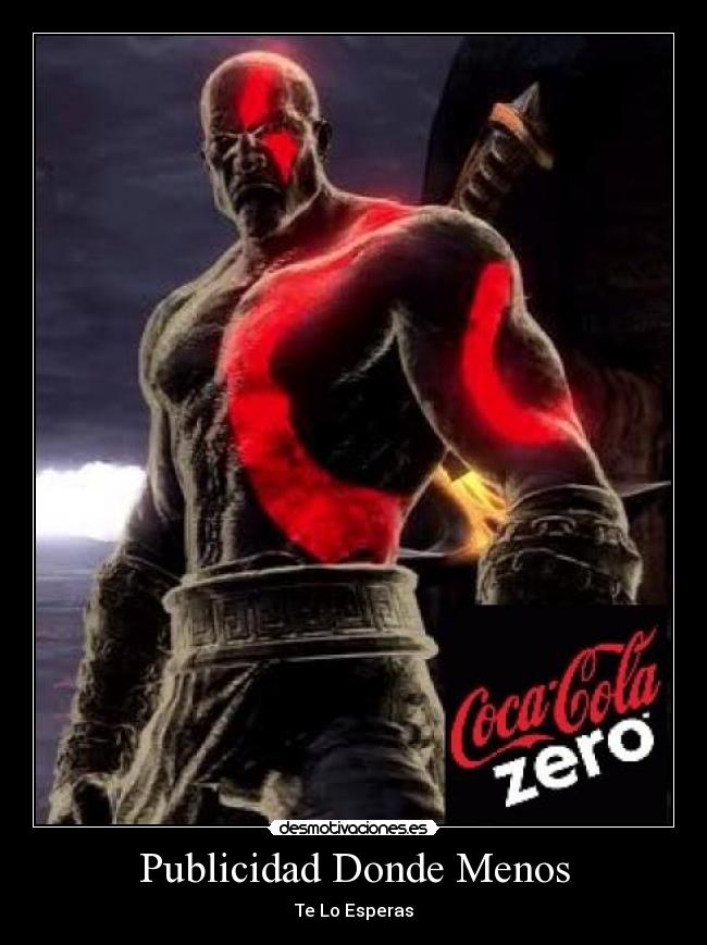 Publicidad Donde Menos - Te Lo Esperas
