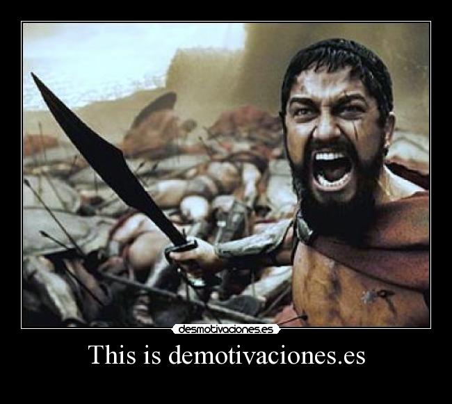 This is demotivaciones.es -