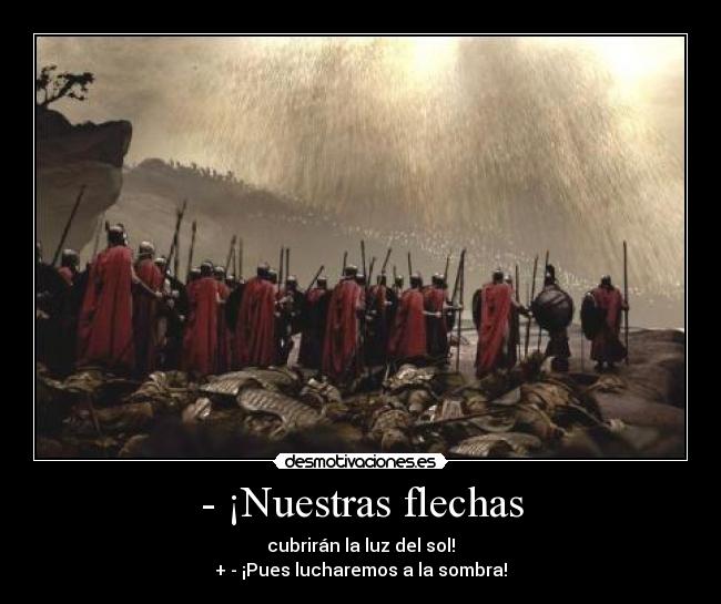 - ¡Nuestras flechas - 