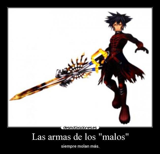 Las armas de los malos - 