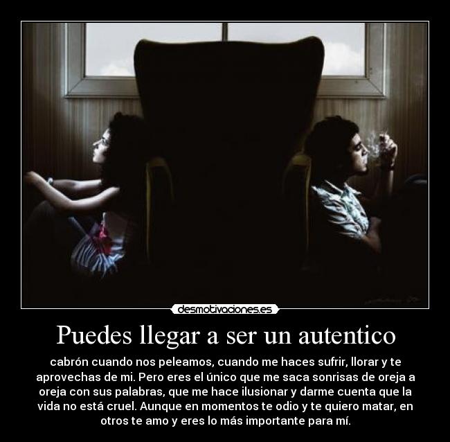 Puedes llegar a ser un autentico -