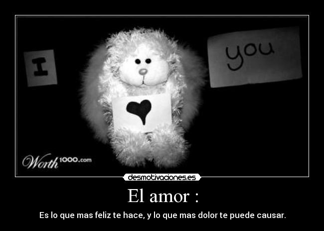 El amor : - 