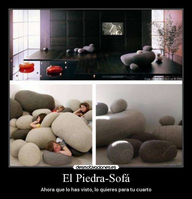 El Piedra-Sofá - Ahora que lo has visto, lo quieres para tu cuarto