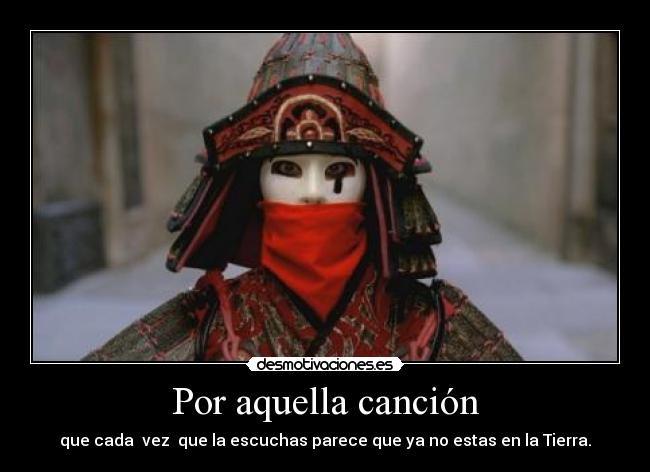 Por aquella canción -