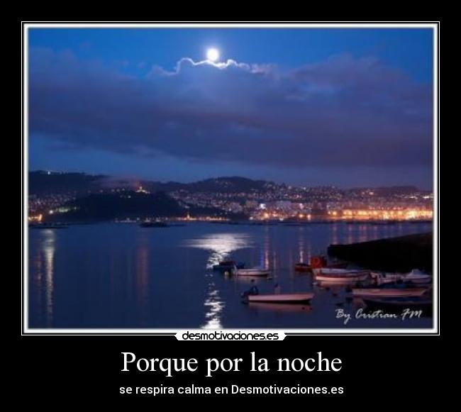 Porque por la noche - 