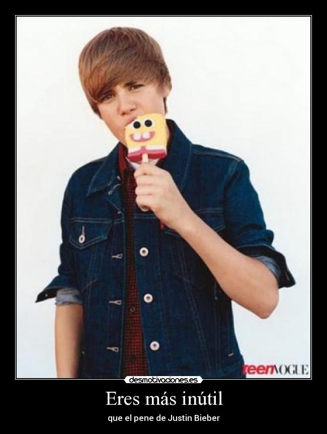 carteles biber desmotivaciones