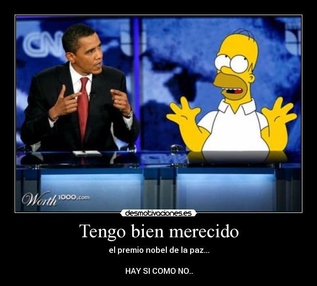 Tengo bien merecido -