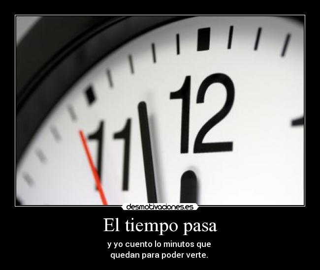 El tiempo pasa -