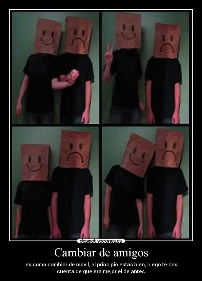 Cambiar de amigos - 