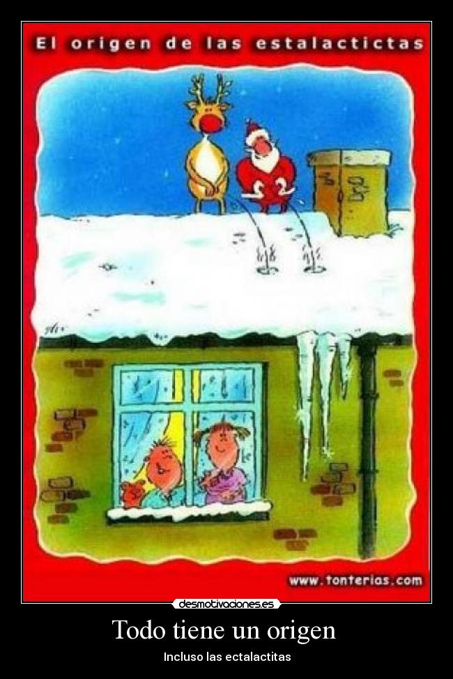 Todo tiene un origen - Incluso las ectalactitas
