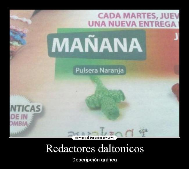Redactores daltonicos -