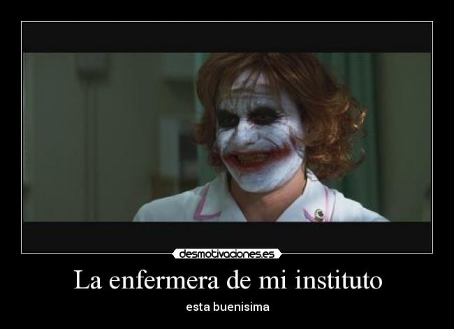 La enfermera de mi instituto - 