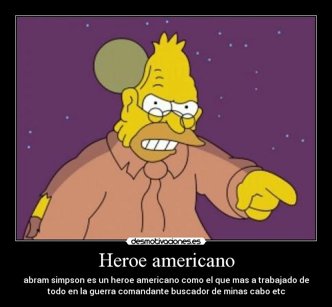 Heroe americano - 