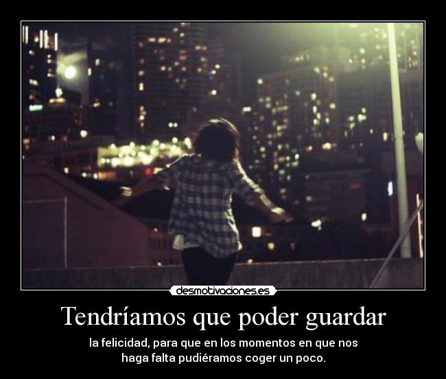 Tendríamos que poder guardar -