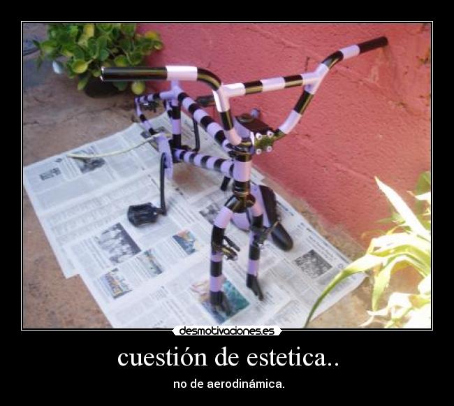 cuestión de estetica.. - no de aerodinámica.