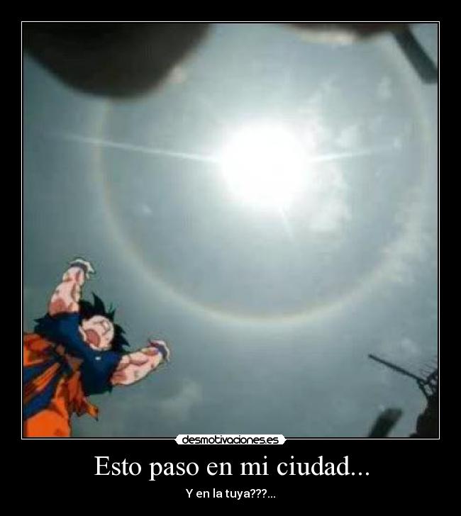 Esto paso en mi ciudad... - Y en la tuya???...