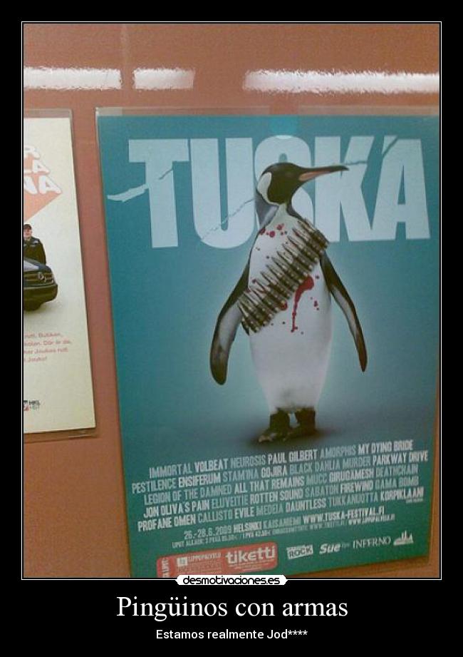 Pingüinos con armas - 