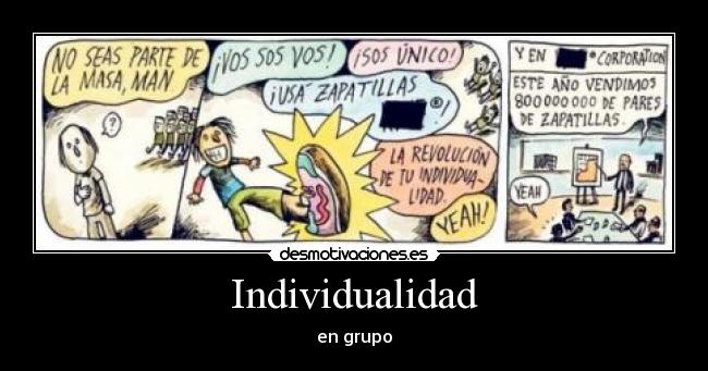 Individualidad - en grupo