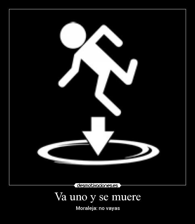 carteles caerse desmotivaciones