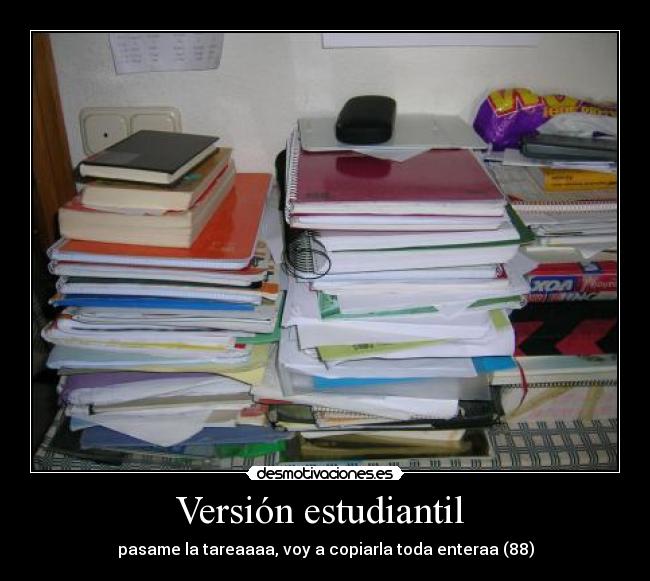 Versión estudiantil -