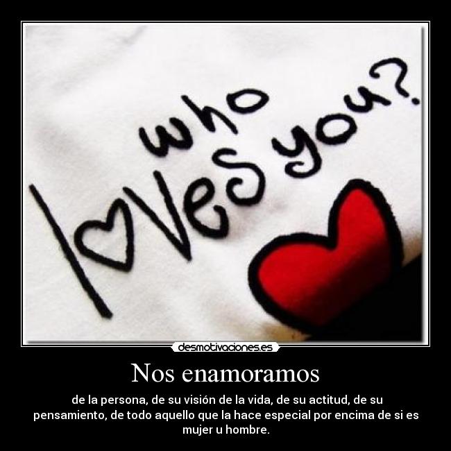 Nos enamoramos -